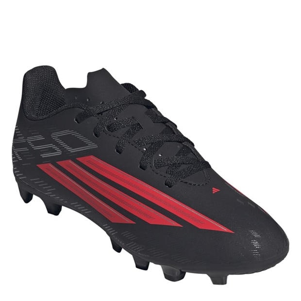 Black/Red - adidas - F50 Club Juniors Firm Ground Football Boots