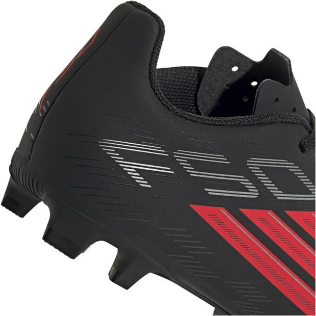 Black/Red - adidas - F50 Club Juniors Firm Ground Football Boots