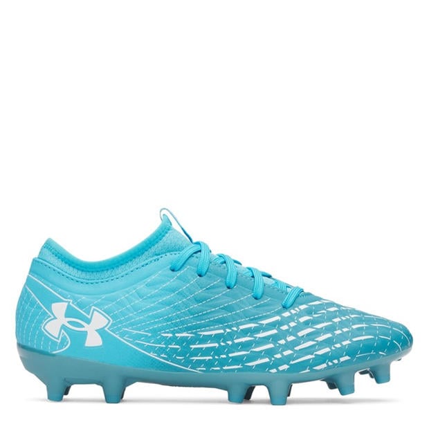 Blue/White - Under Armour - Kids   Under Armour Magnetico .3 Firm Ground Football Boots