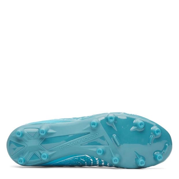 Blue/White - Under Armour - Kids   Under Armour Magnetico .3 Firm Ground Football Boots