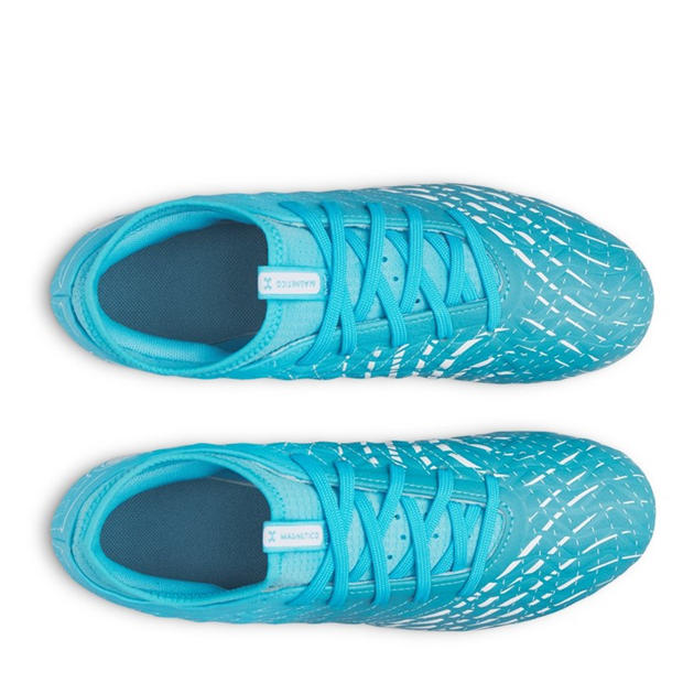 Blue/White - Under Armour - Kids   Under Armour Magnetico .3 Firm Ground Football Boots