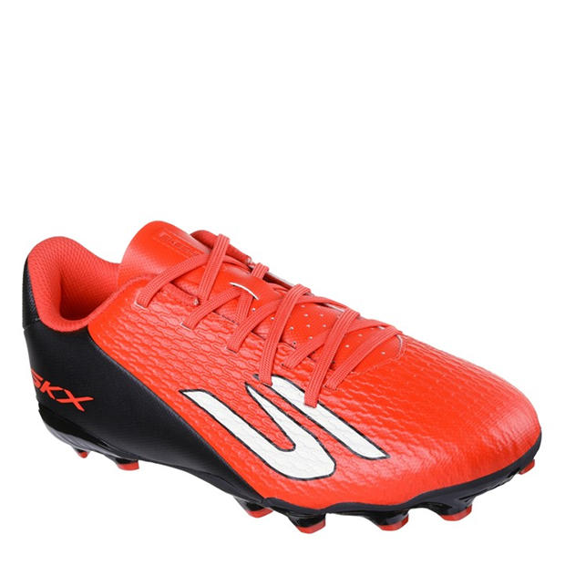 Red/Black - Skechers - SKX.2 Juniors Firm Ground Football Boots
