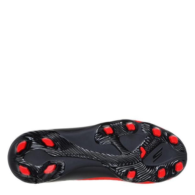 Red/Black - Skechers - SKX.2 Juniors Firm Ground Football Boots