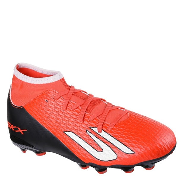 Red/Black - Skechers - SKX.2 Juniors Firm Ground Football Boots