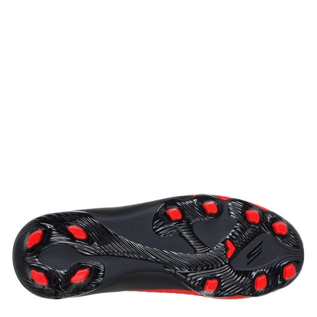 Red/Black - Skechers - SKX.2 Juniors Firm Ground Football Boots