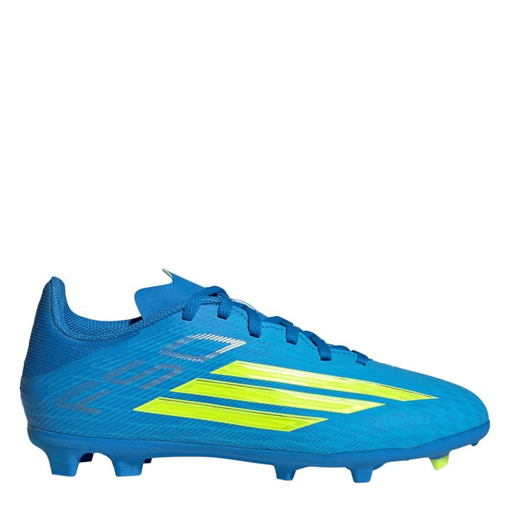 Adidas Boys Blue F50 League  Firm Ground Football Boots in Size 5.5, Sports Direct