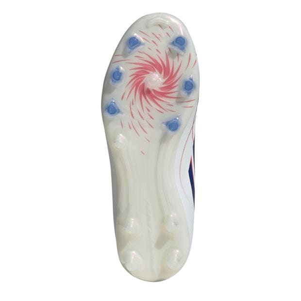 White/Blue/Red - adidas - F50 League Juniors Firm Ground Football Boots