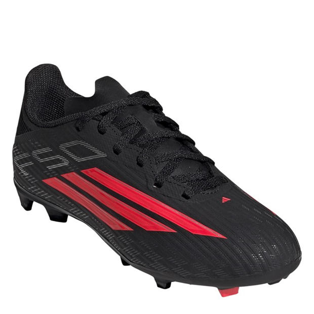 Black/Red - adidas - F50 League Juniors Firm Ground Football Boots