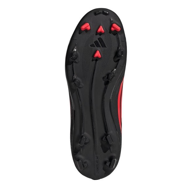 Black/Red - adidas - F50 League Juniors Firm Ground Football Boots