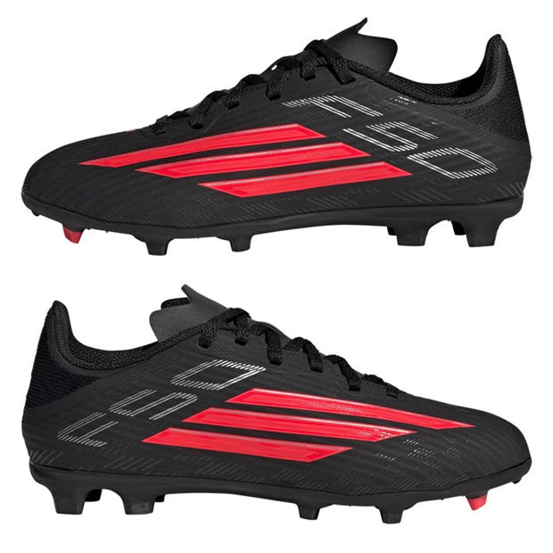 Black/Red - adidas - F50 League Juniors Firm Ground Football Boots