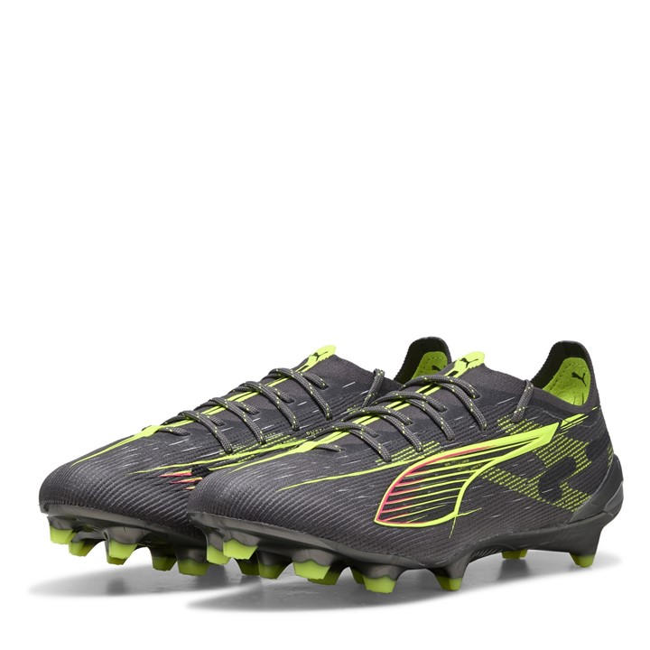 Puma Boys Silver Ultra 5 Ultimate Firm Ground Football Boots  in Size 4, Sports Direct