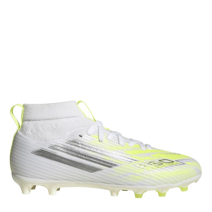 Adidas  Kids Yellow Kids F50 Sparkfusion League Firm Ground Football Boots in Size 3, Sports Direct
