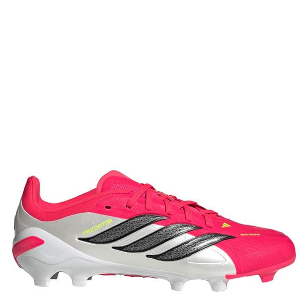 Red/Blk/White - adidas - Juniors adidas Predator Elite Firm Ground Football Boots