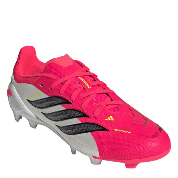 Red/Blk/White - adidas - Juniors adidas Predator Elite Firm Ground Football Boots