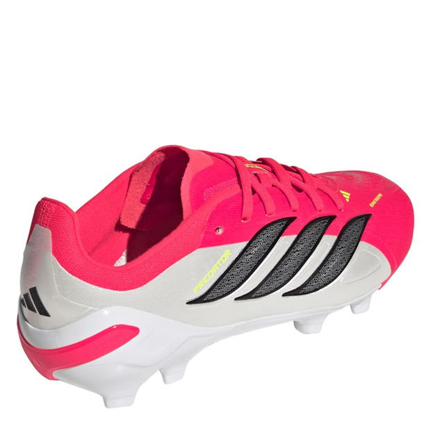 Red/Blk/White - adidas - Juniors adidas Predator Elite Firm Ground Football Boots