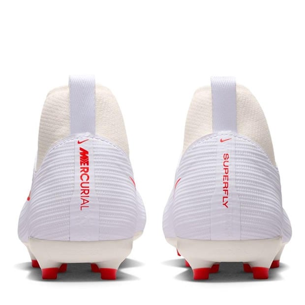 White/Red - Nike - Unisex Kids' Superfly 11 Academy Firm Ground Football Boots