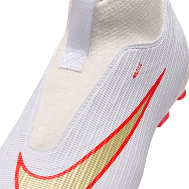 White/Red - Nike - Unisex Kids' Superfly 11 Academy Firm Ground Football Boots