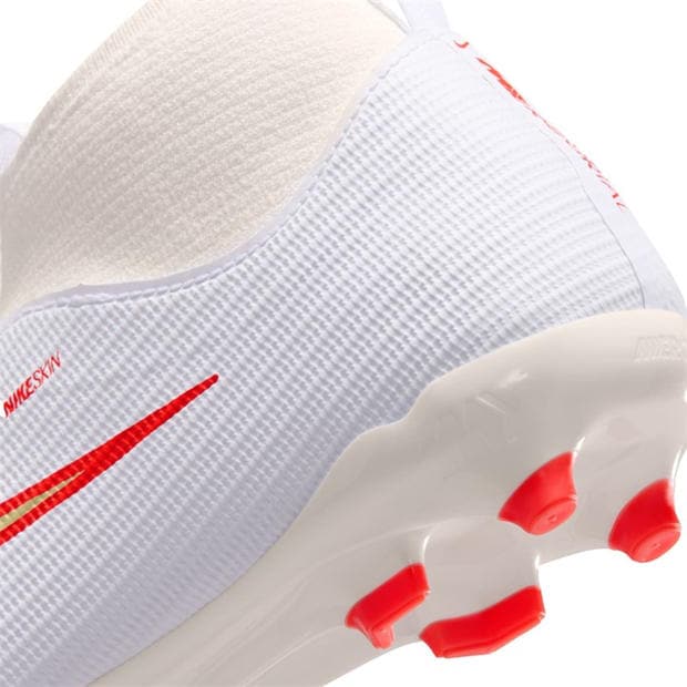 White/Red - Nike - Unisex Kids' Superfly 11 Academy Firm Ground Football Boots