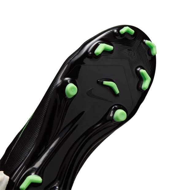 Black/Green - Nike - Unisex Kids' Superfly 11 Academy Firm Ground Football Boots