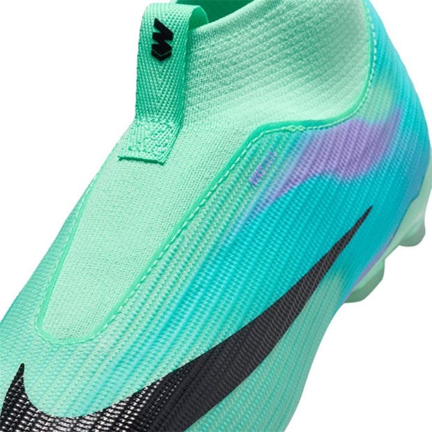 Green/Black - Nike - Unisex Kids' Superfly 11 Academy Firm Ground Football Boots