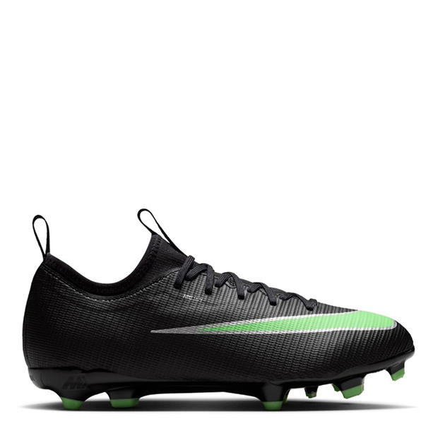 Black/Green - Nike - Unisex Kids' Vapor 17 Academy Firm Ground Football Boots