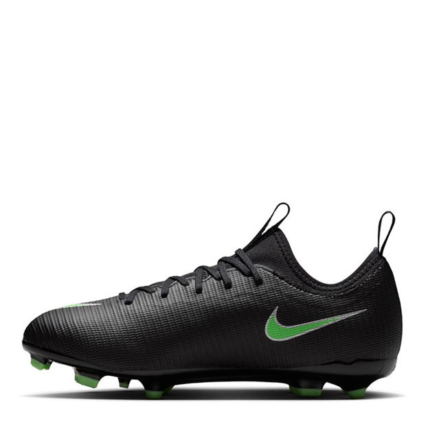 Black/Green - Nike - Unisex Kids' Vapor 17 Academy Firm Ground Football Boots