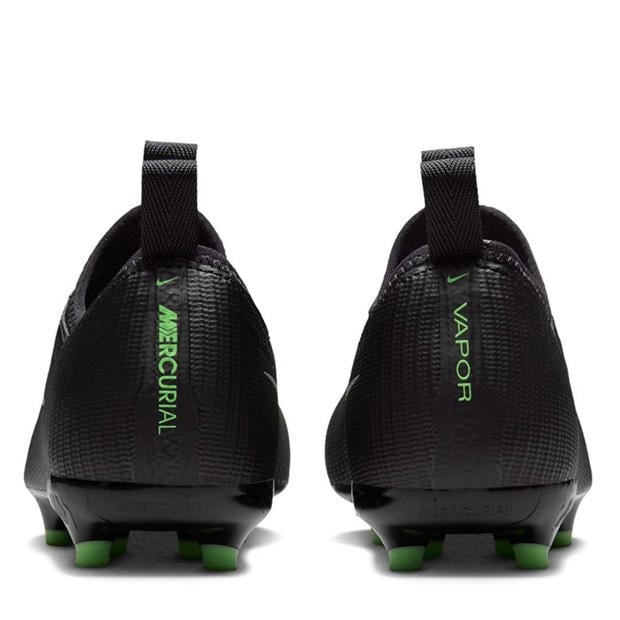Black/Green - Nike - Unisex Kids' Vapor 17 Academy Firm Ground Football Boots