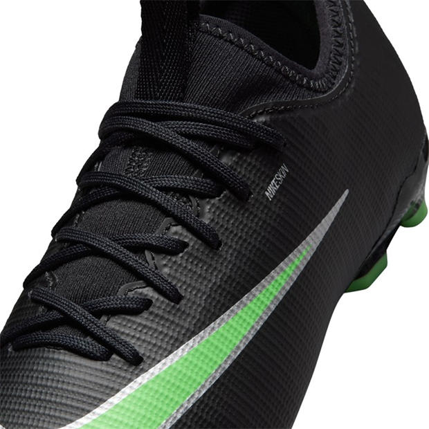 Black/Green - Nike - Unisex Kids' Vapor 17 Academy Firm Ground Football Boots