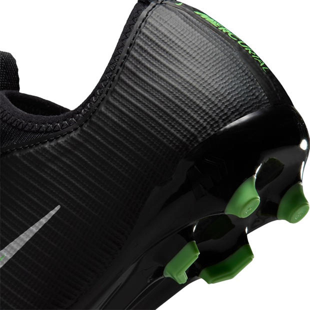 Black/Green - Nike - Unisex Kids' Vapor 17 Academy Firm Ground Football Boots