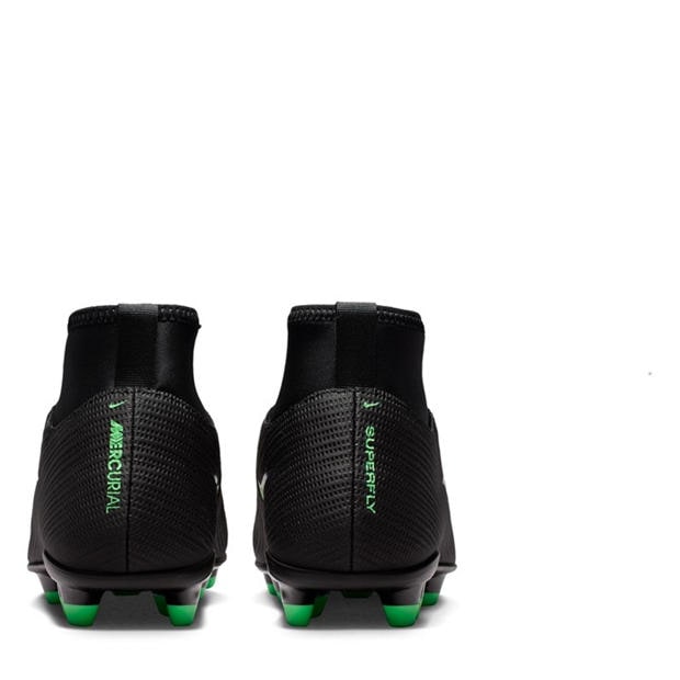 Black/Green - Nike - Unisex Kids' Superfly 11 Club Firm Ground Football Boots