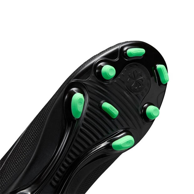 Black/Green - Nike - Unisex Kids' Superfly 11 Club Firm Ground Football Boots