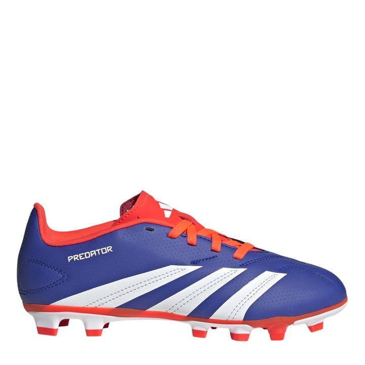 Adidas  Kids Blue Predator Club Firm Ground Football Boots in Size 4.5, Sports Direct