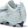 Icy Blue/White - Puma - Kids' Firm Ground Football Boots