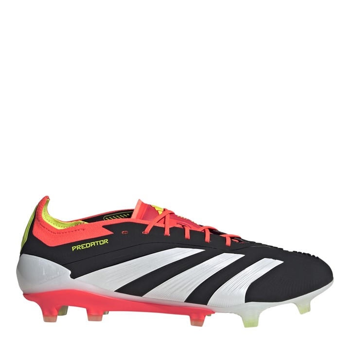 Adidas Boys Black Kids' Predator Elite Firm Ground Football Boots in Size 5.5, Sports Direct
