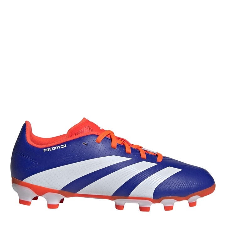 Adidas  Kids Blue Predator League Firm Ground Football Boots in Size 5.5, Sports Direct