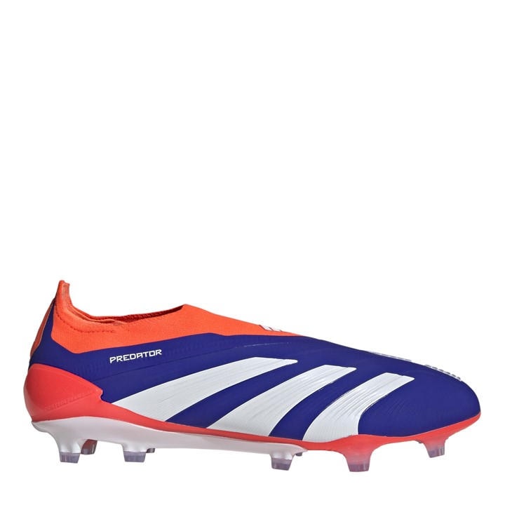 Adidas  Kids Blue ' Predator Elite Football Boots in Size 5.5, Sports Direct