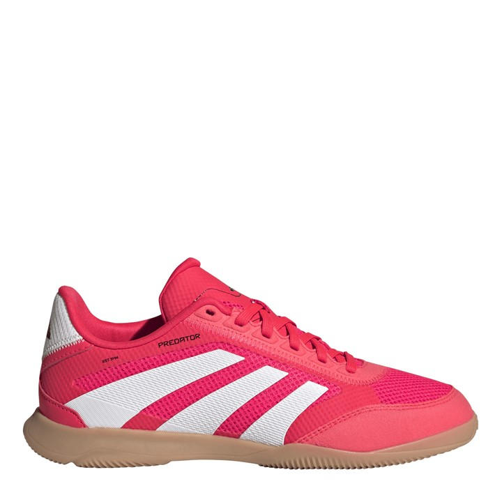 Adidas  Kids Red ' Predator League Indoor Football Boots in Size 5.5, Sports Direct