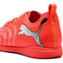Red/Wht-Silver - Puma - Future 9 Play Indoor Junior Football Boots