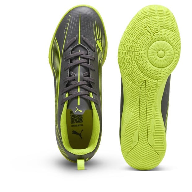 Matte Aged Sil - Puma - Unisex Kids' Ultra 5 Play It Indoor Football Boots