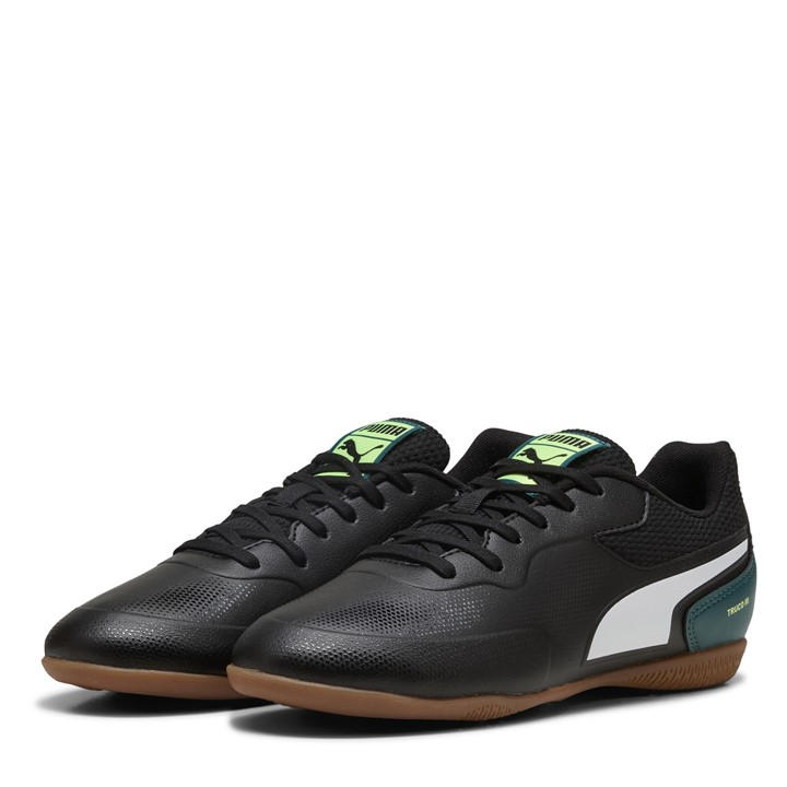 Puma  Kids Black ' Truco Iii Indoor Football Boots in Size 4.5, Sports Direct