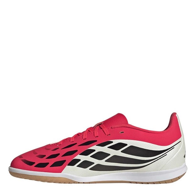 Lucid Red/Core - adidas - Kids' Predator Club in Sala Indoor Football Boot