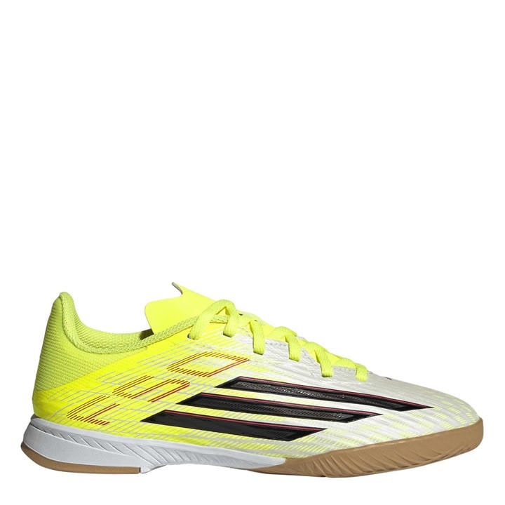 Adidas  Kids Yellow Kids' F50 League Indoor Football Boot in Size 4.5, Sports Direct