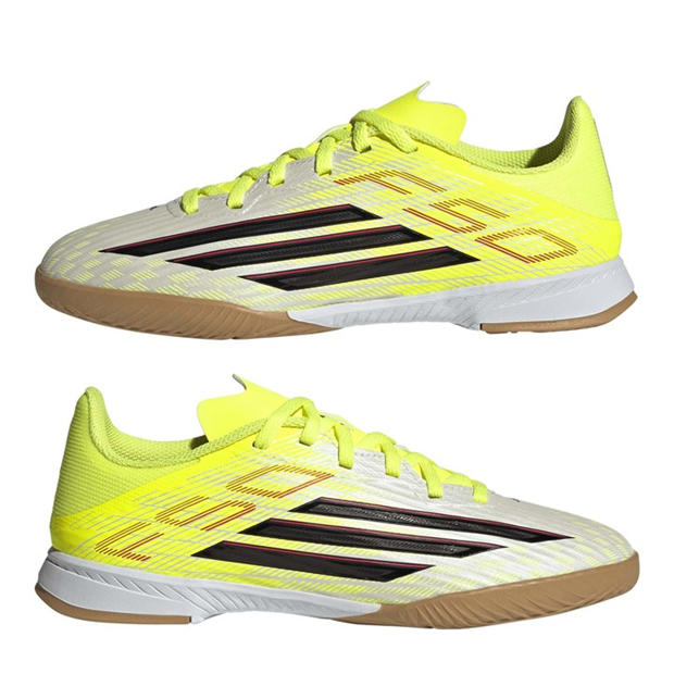 Team Solar Yell - adidas - Kids' F50 League Indoor Football Boot