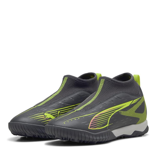 Matte Aged Sil - Puma - Unisex Kids' Ultra 5 Match Astro Turf Football Boots