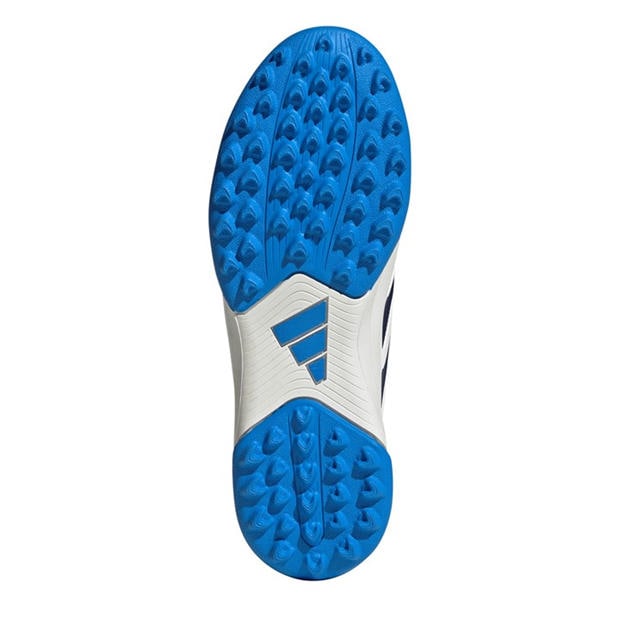 Wht/Blk/Blu - adidas - Kids' Copa Club Astro Turf Football Boots