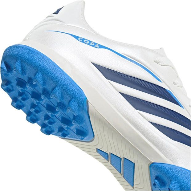 Wht/Blk/Blu - adidas - Kids' Copa Club Astro Turf Football Boots