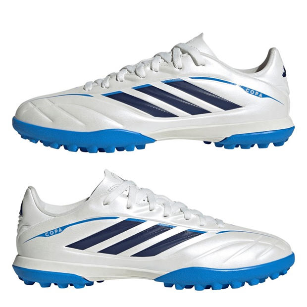 Wht/Blk/Blu - adidas - Kids' Copa Club Astro Turf Football Boots