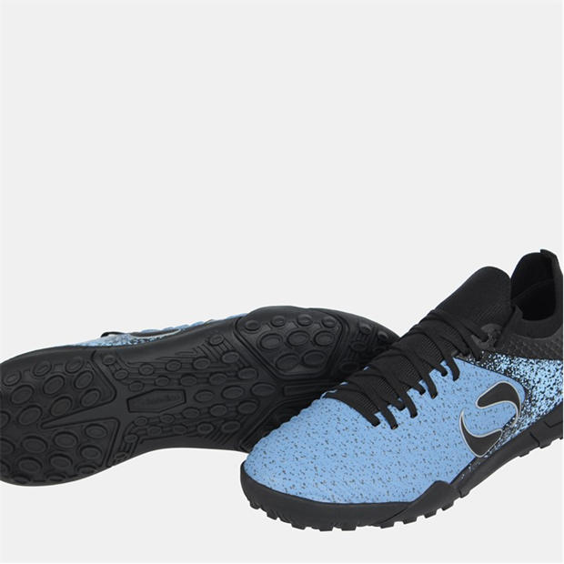 Black/Blue - Sondico - Blaze Junior Astro Turf Trainers