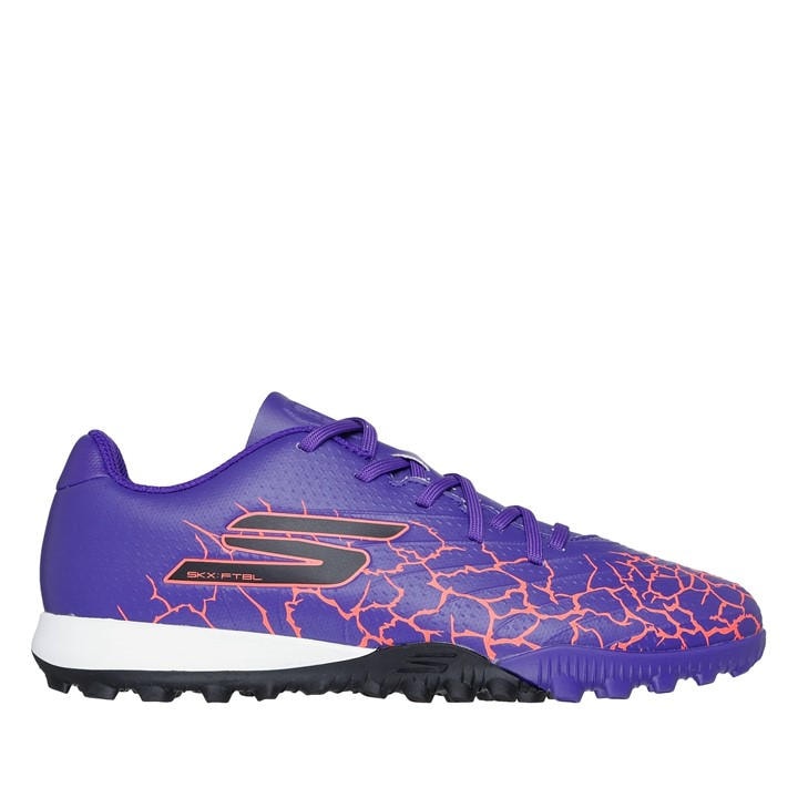 Skechers Boys Purple Skx 01 Academy  Astro Turf Football Boots in Size 4, Sports Direct