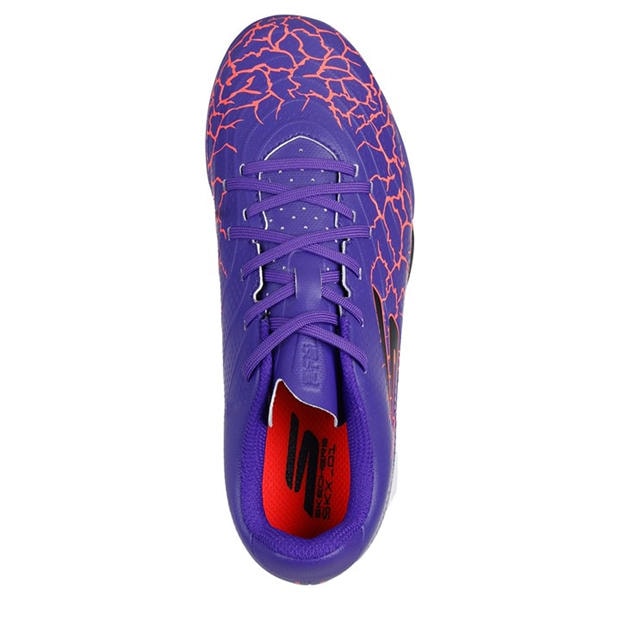 Purple - Skechers - SKX 01 Academy Juniors Astro Turf Football Boots